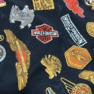 Vintage 1903 - 1988 Scarf Harley Davidson Sz 43x43